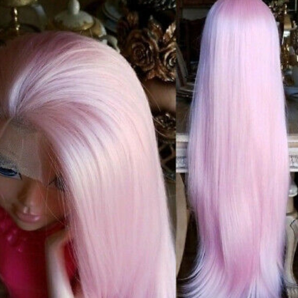 Pink Beauty Lace Front Wig main image 3